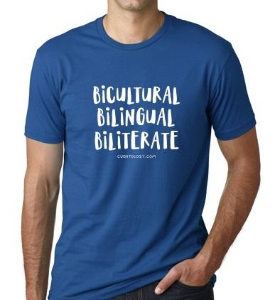 Bilingual Bicultural Biliterate Unisex T-Shirt